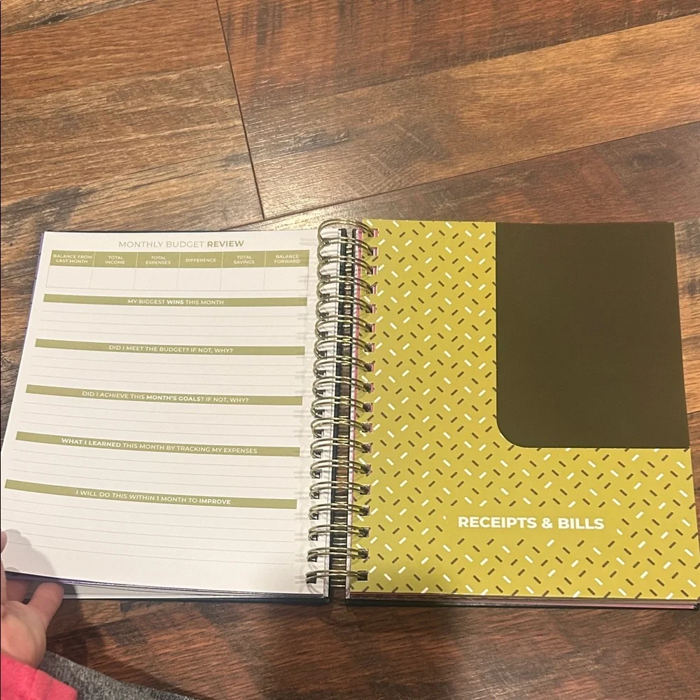 Clever Fox Navy Blue Budget Planner